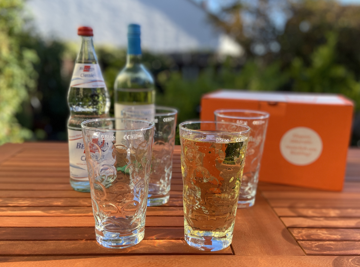 Dubbegläser 0,5 Liter im Karton