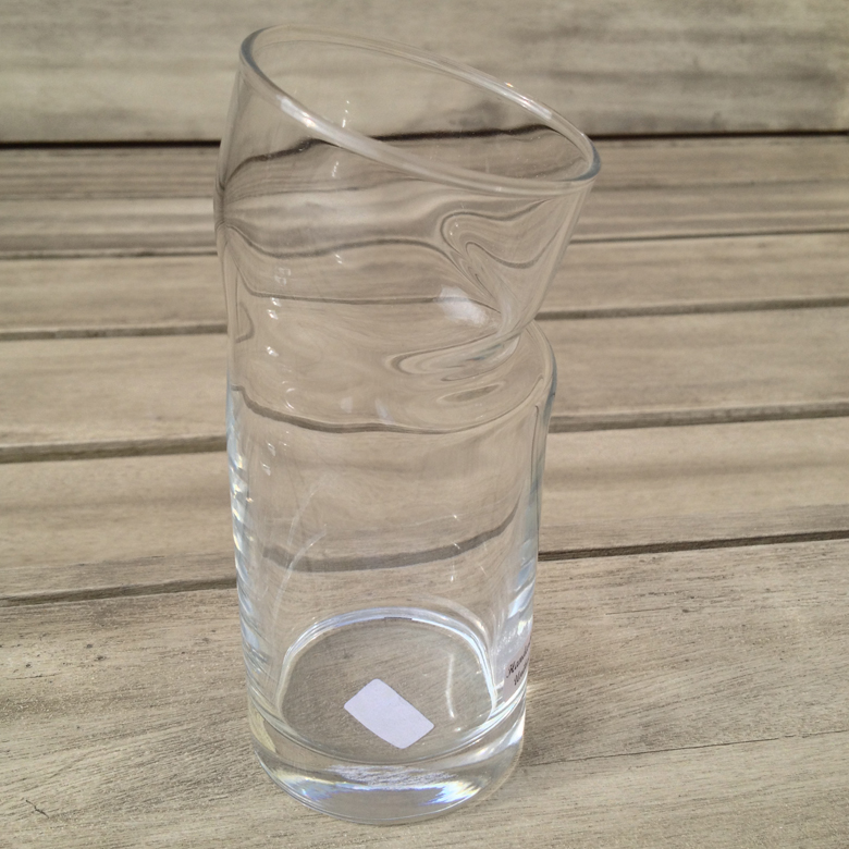 Der Knickschobbe - Das 0,5 l Schoppenglas mit dem Knick
